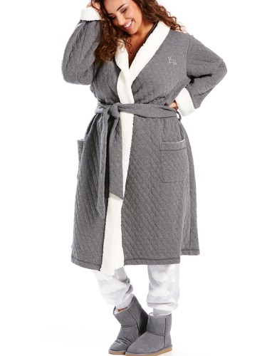 P.A. Plus Quilted Gown