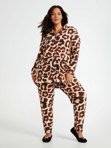 P.A. Plus Blue Check Classic Flannelette Pj Pant