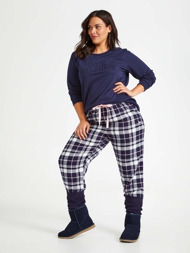 P.A. Plus Floral Classic Pj Set