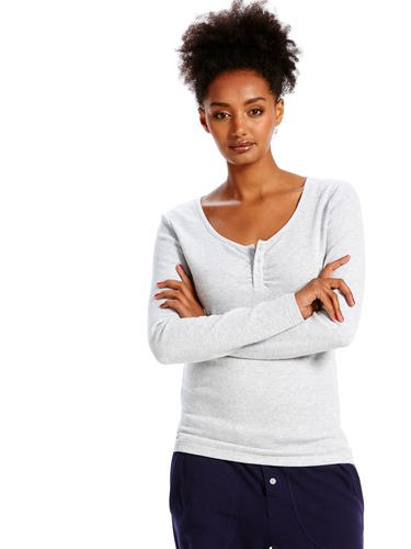 P.A. Classic Waffle Long Sleeve Henley