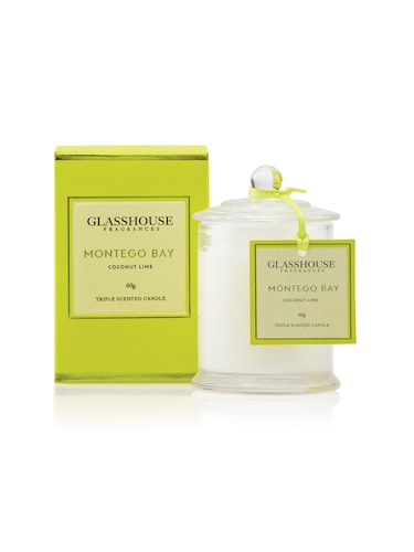 Glasshouse Fragrances Triple-Scented Miniature Candle 60G