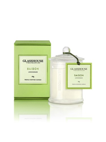 Glasshouse Fragrances Triple-Scented Miniature Candle 60G