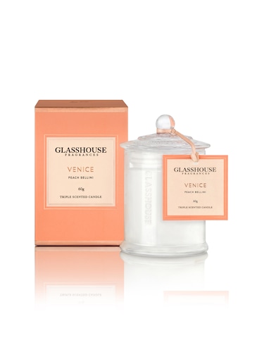 Glasshouse Fragrances Triple-Scented Miniature Candle 60G