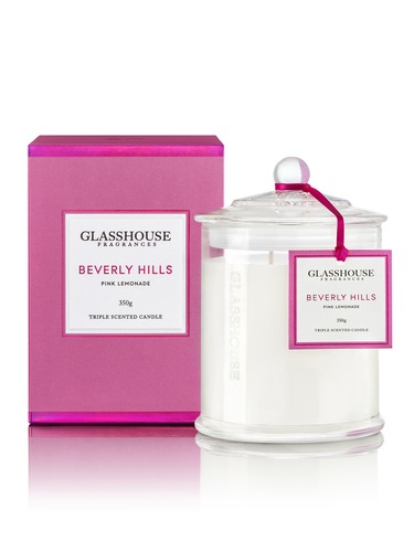 Glasshouse Fragrances Triple-Scented Candles 350G