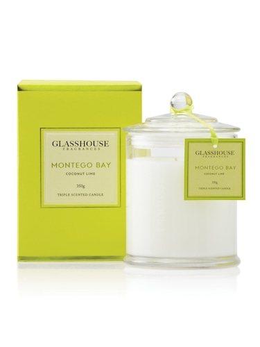 Glasshouse Fragrances Triple-Scented Candles 350G