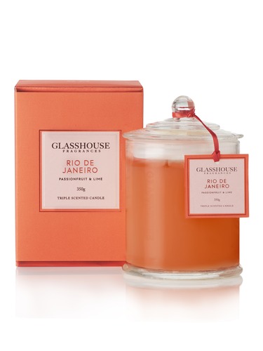 Glasshouse Fragrances Triple-Scented Candles 350G