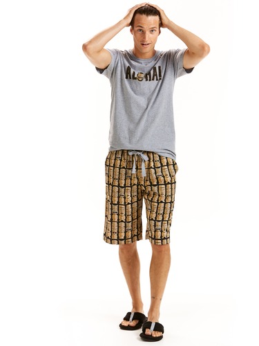 Mens Tiki Sleep Short