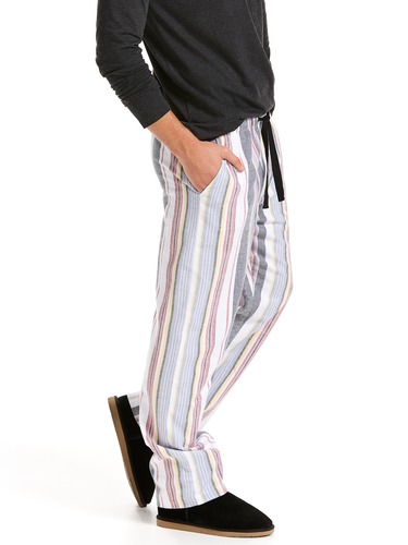 Mens Walt Stripe Flannelette Pj Pant