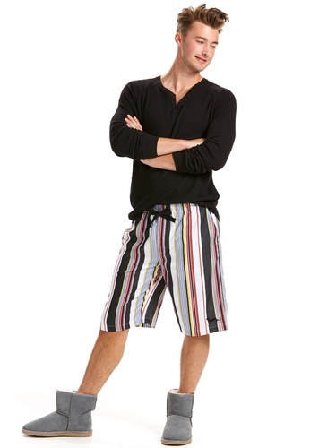 Mens Walt Stripe Sleep Short