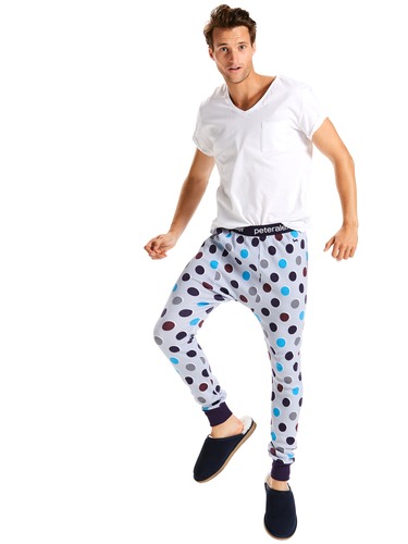 Mens Spot Waffle Long John