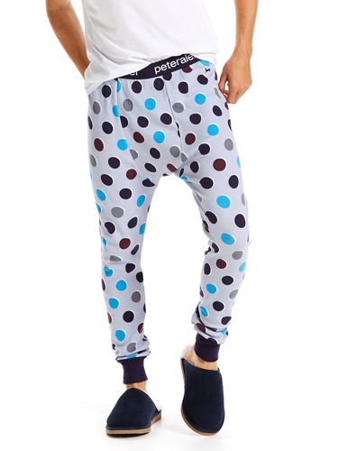 Mens Spot Waffle Long John