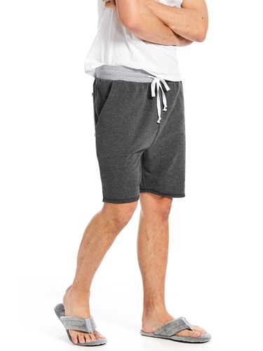 Charcoal Fleece Short