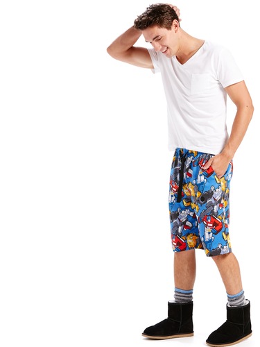 Mens Transformers Sleep Short