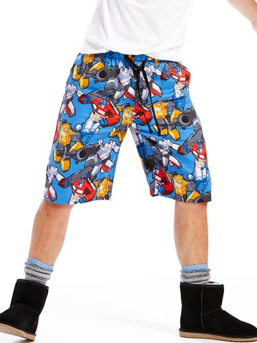 Mens Transformers Sleep Short