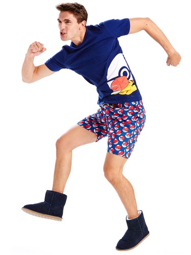Mens Pokeball Mid Short