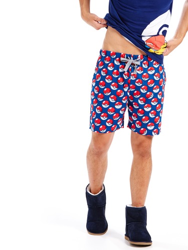 Mens Pokeball Mid Short