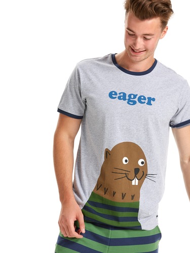 Mens Eager Beaver Tee
