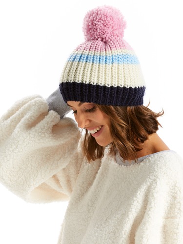 Stripe Beanie