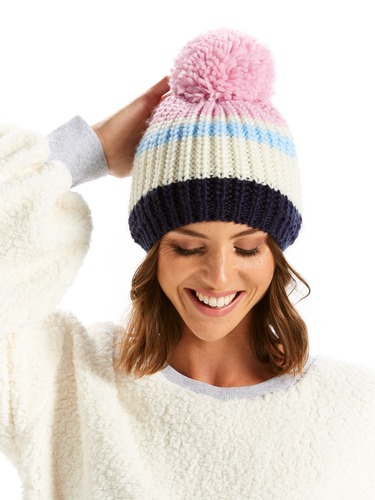 Stripe Beanie