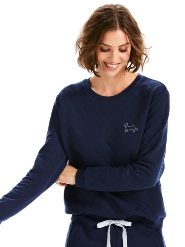 Quilted Sweater