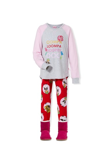 Jnr Girls Wonka Pj Set