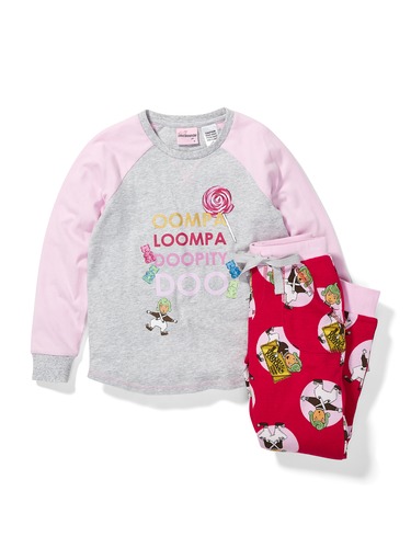 Jnr Girls Wonka Pj Set