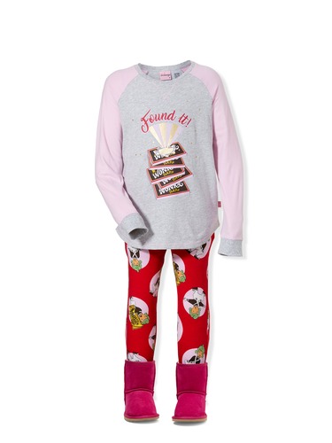Girls Wonka Pj Set