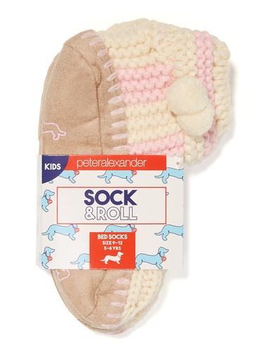 Kids Knit Bootie Socks