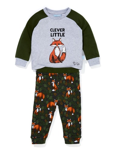 Baby Clever Fox Pj Set