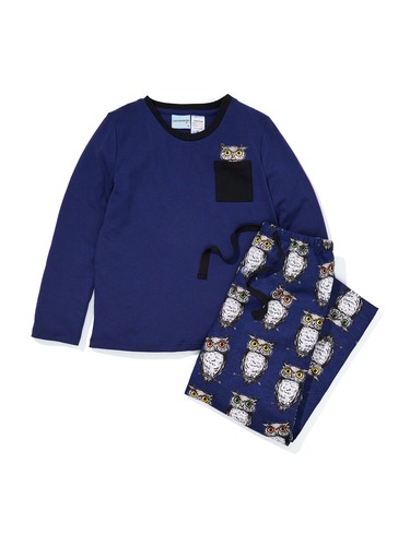 Jnr Boys Owl Pj Set
