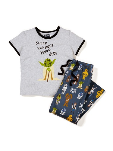 Jnr Boys Star Wars Pj Set