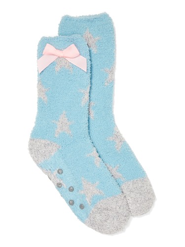 Girls Super Soft Star Socks