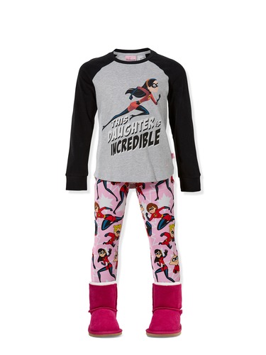 Jnr Girls The Incredibles Pj Set