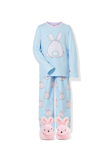 Jnr Girl Bunny Pj Set