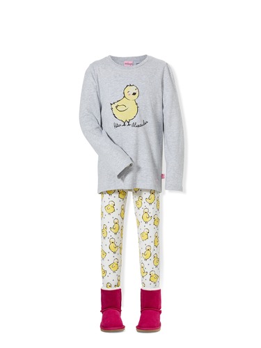 Jnr Girls Chick Pj Set