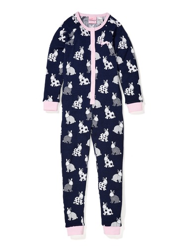 Girls Bunny Knit Onesie
