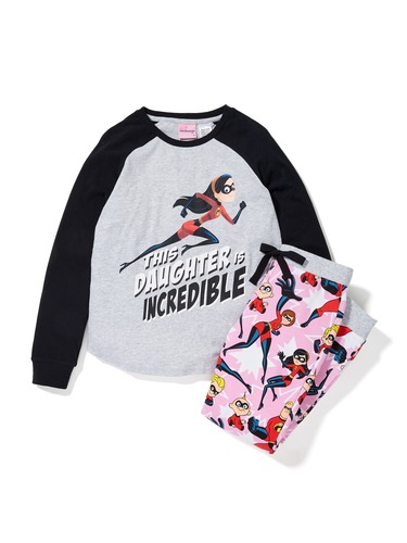 Girls The Incredibles Pj Set
