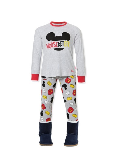 Jnr Girls Mouseketeer Pj Set