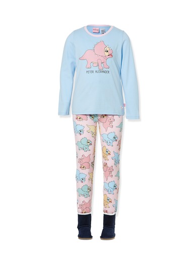 Girls Dino Pj Set
