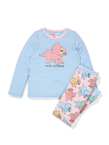 Girls Dino Pj Set