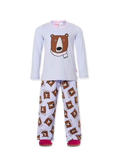 Jnr Girls Bear Pj Set