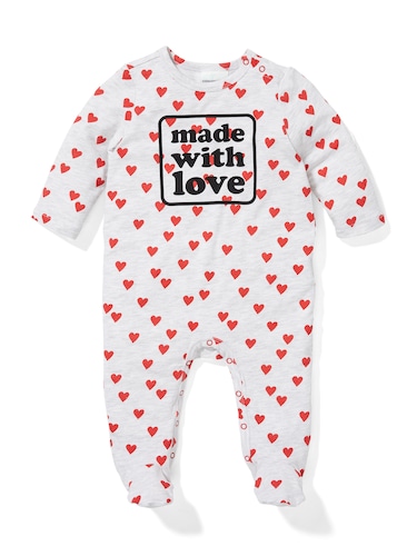 P.A. Play Baby Made With Love Onesie