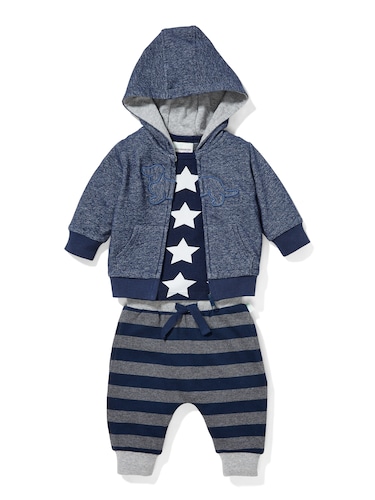 P.A. Play Baby Chambray Hoodie