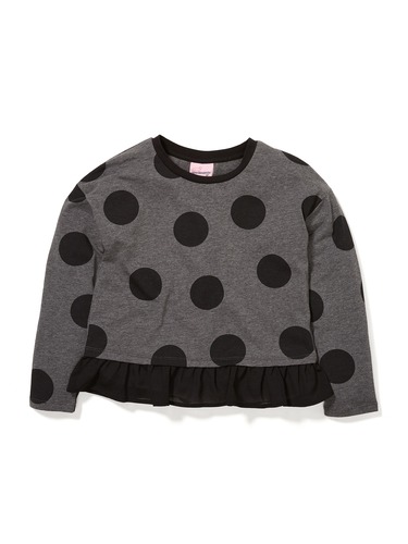 P.A. Play Jnr Girls Spot Frill Top