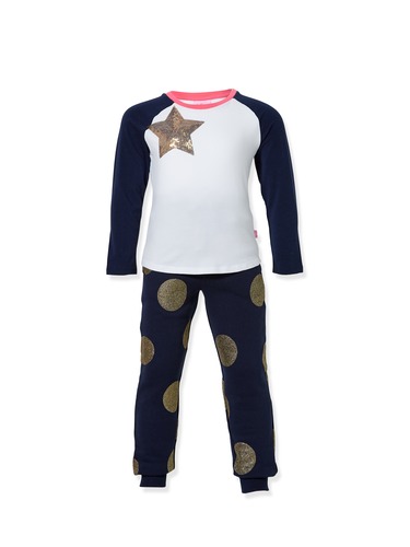 P.A. Play Jnr Girls Sparkle Spot Track Pant