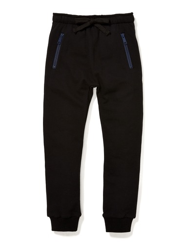 P.A. Play Jnr Boys Cosy Black Pant