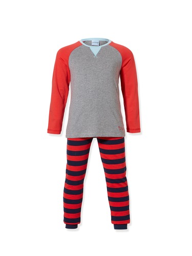 P.A. Play Jnr Boys Red Stripe Pant