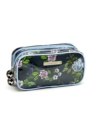 Navy Floral Mini Cos Bag