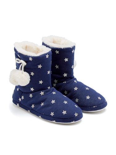 Ladies Furry Star Boots