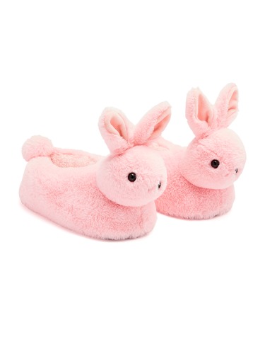 Fluffy Bunny Slipper